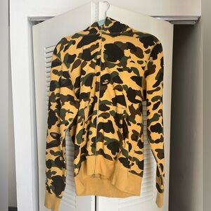 Bathing Ape Zip Up Hoodie Medium